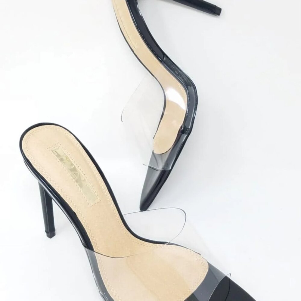 Clean Black heel